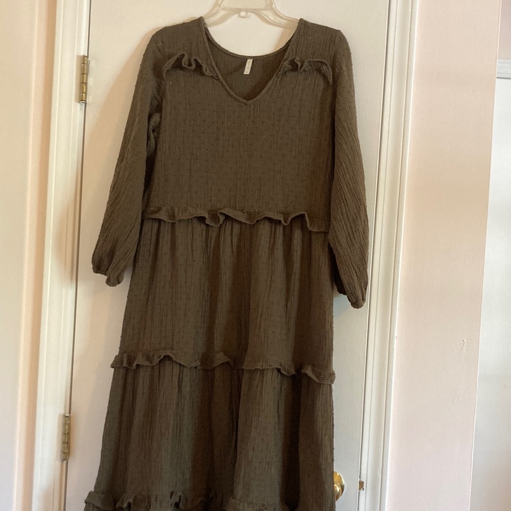 Rylee + Cru Mama Maxi Dress